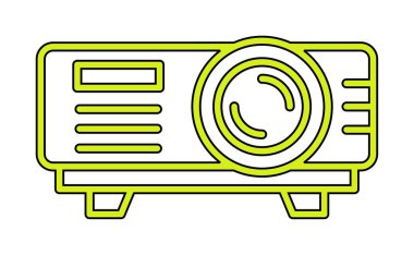 Projector  web icon vector illustration