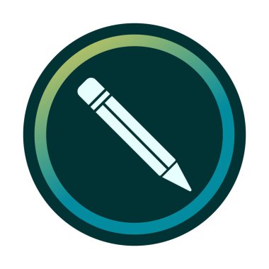 kalem simgesi vektör illüstrasyonu