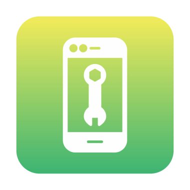 Smartphone Onarım simgesi vektör çizimi