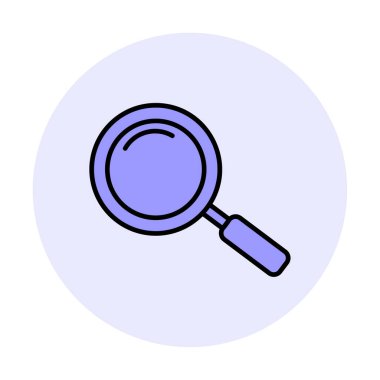 Büyütücü Cam Hat Simgesi