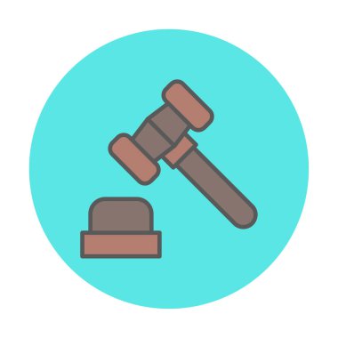 Yargıç Tokmak simgesi, satır biçimi 