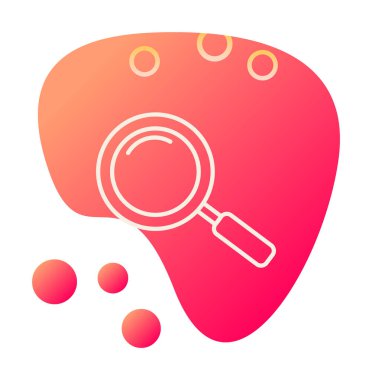 Büyütücü Cam Hat Simgesi