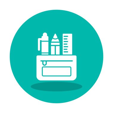 Kalem Durumu simgesi, vektör illüstrasyonu  