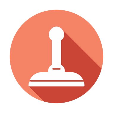 Lastik Damga Web simgesi vektör illüstrasyonu