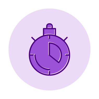 vektör kronometre simgesi illüstrasyonu 