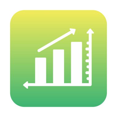 Grafik. Web simgesi basit illüstrasyon 