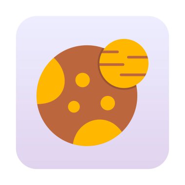 Gezegenler simgesi, vektör illüstrasyonu