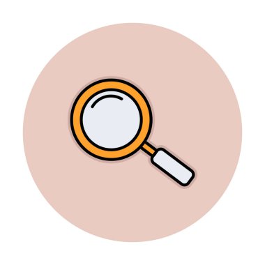 Büyütücü Cam Hat Simgesi