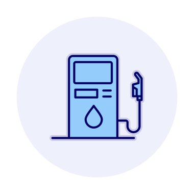 Yakıt İstasyonu simgesi taslak biçimi