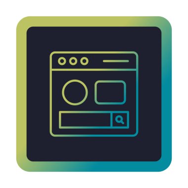 Basit sayfa satırını, ana vektör ögelerini ara