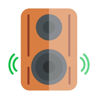 speaker icon, vector illustration simple design