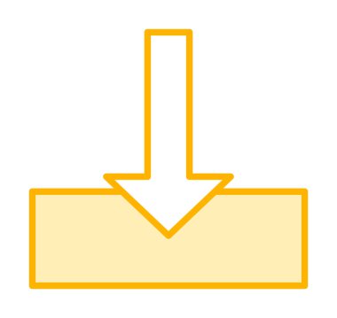  Simge indir, vektör illüstrasyonu basit tasarım