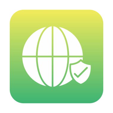 İnternet simgesi vektör illüstrasyonu