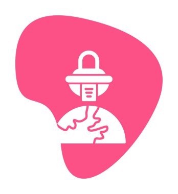 Dünya 'daki Uzay Gemisi simgesi, vektör illüstrasyonu 