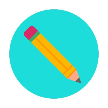 kalem simgesi vektör illüstrasyonu