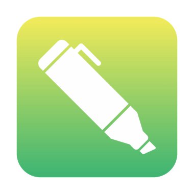 Vurgulama simgesi web basit illüstrasyon