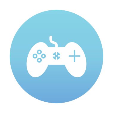 joystick modern simge vektör çizimi