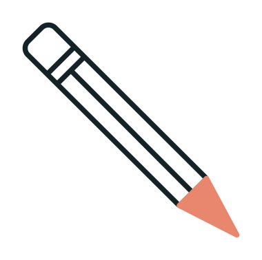 kalem simgesi vektör illüstrasyonu