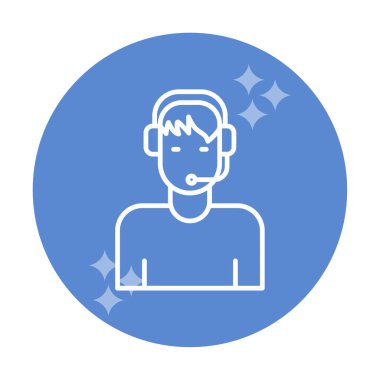 Müşteri Hizmeti Simgesi Tasarım Ögesi