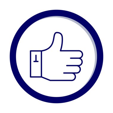 Gibi. Web simgesi basit illüstrasyon 