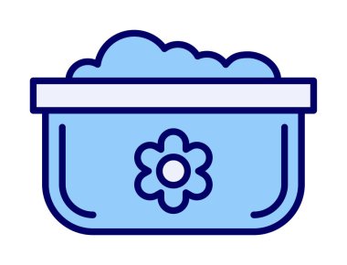 Bulaşık Otu Ağı simgesi, vektör illüstrasyonu 