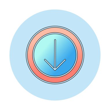  Simge indir, vektör illüstrasyonu basit tasarım