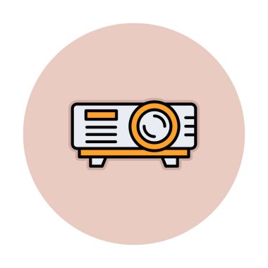 Projector  web icon vector illustration