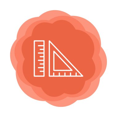 ölçekli düz simge, vektör illüstrasyonu 