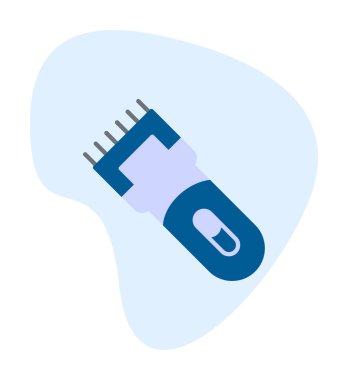 Elektrikli Shaver simgesi vektör illüstrasyonu