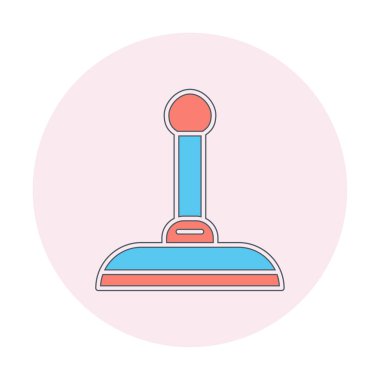 Lastik Damga Web simgesi vektör illüstrasyonu