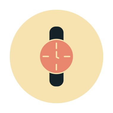 Saat, zamanlayıcı simgesi vektör çizimi 