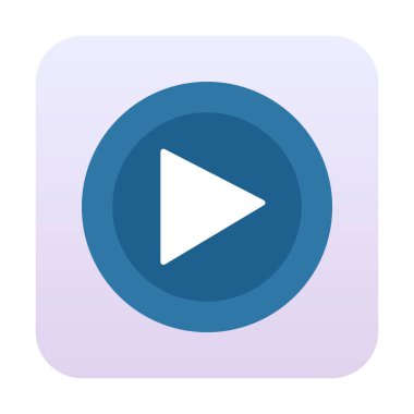 Oynatma düğmesi vektör çizimi