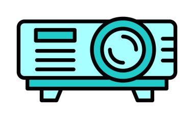 Projector  web icon vector illustration