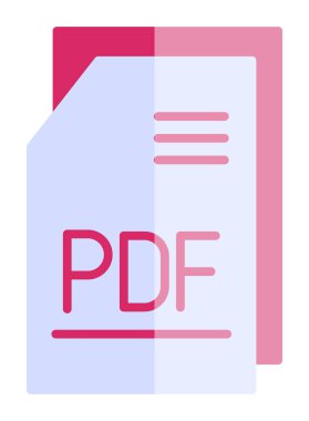 pdf dosya biçimi vektör illüstrasyonuName