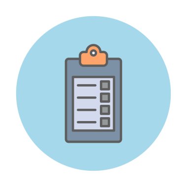 Pano simgesi, vektör illüstrasyonu basit tasarım