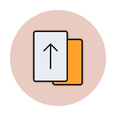 dosya simgesi, vektör illüstrasyonu basit tasarım