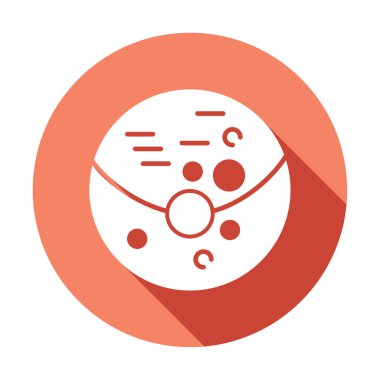 Venüs web simgesi, vektör illüstrasyonu