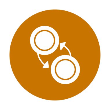 Web simgesi, vektör illüstrasyonunu değiştir