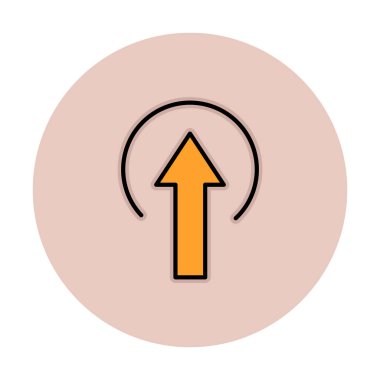 Simge işareti vektör çizim upload