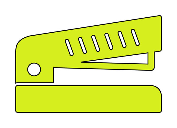 Stapler icon, modern design illustration            