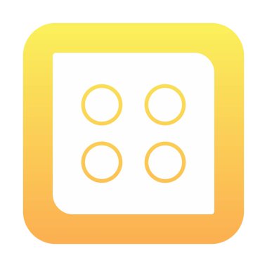 Menü web simgesi, vektör çizim