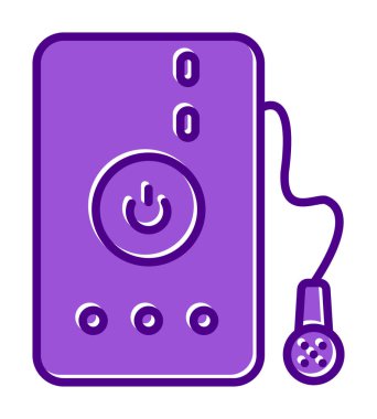 Su banyosu web simgesi, illüstrasyon