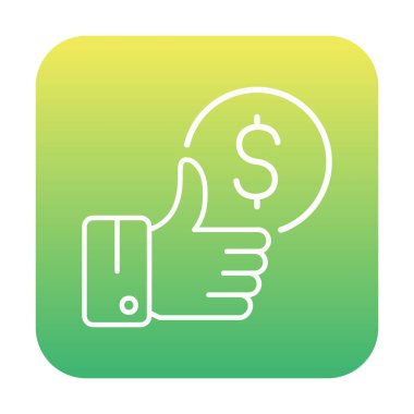 Basit En İyi Fiyat simgesi, vektör illüstrasyonu