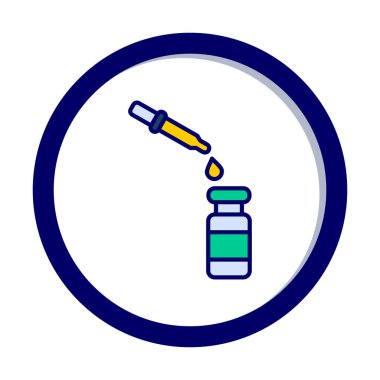 Bırakıcı simgesi vektör illüstrasyon grafik tasarımı