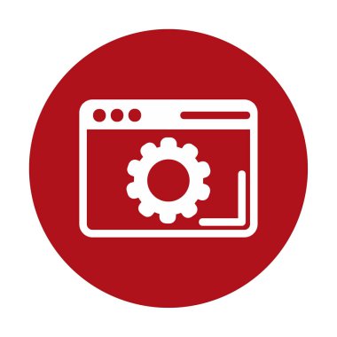 Tarayıcı Simge vektör çizimi ayarlanıyor