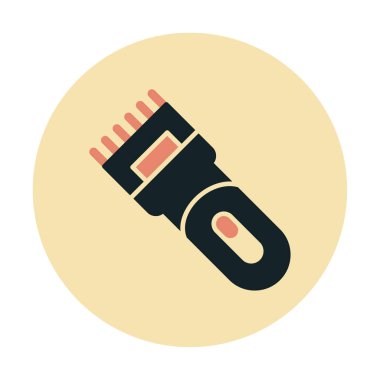 Elektrikli Shaver simgesi vektör illüstrasyonu