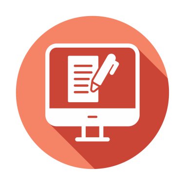 Bilgisayar Kopyalama simgesi illüstrasyonu