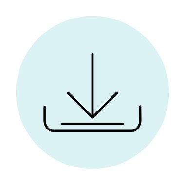  Simge indir, vektör illüstrasyonu basit tasarım