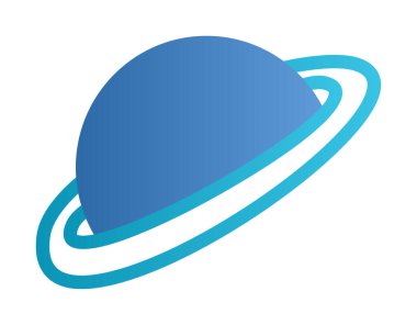 Gezegenler simgesi, vektör illüstrasyonu