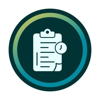 Pano simgesi, vektör illüstrasyonu basit tasarım